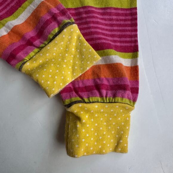 Jelly the Pug Pink and Yellow Striped Pants 4T - Picture 2 of 4